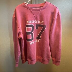 Aeropostale Maroon Crewneck Sweatshirt